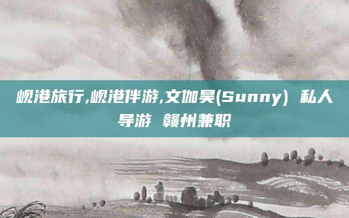 湖南岘港旅行,岘港伴游,文伽昊(Sunny) 私人导游 赣州兼职