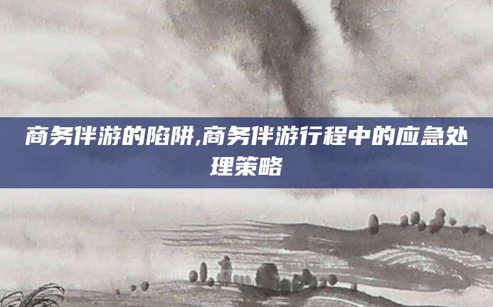湖南商务伴游的陷阱,商务伴游行程中的应急处理策略